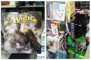 bichos-geeks-na-comix-book-shop-magic-minecraft-e-livros-de-desenho