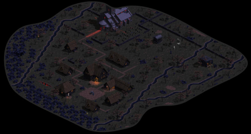 Mapa de Tristram do Diablo 1