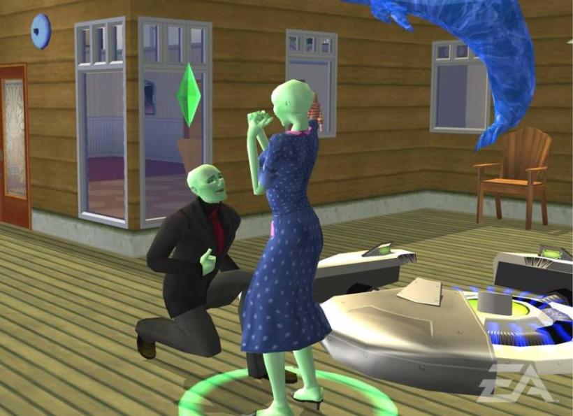 Como ser abduzido no The Sims 4